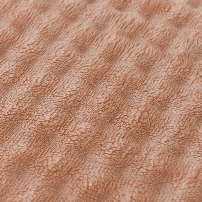 91家纺网 家纺一手货源 找家纺 爱彼家纺 2025秋冬新款玉兔云绒毛毯毯子午睡毯玉兔云绒-系列二 【简梦】-玉粉