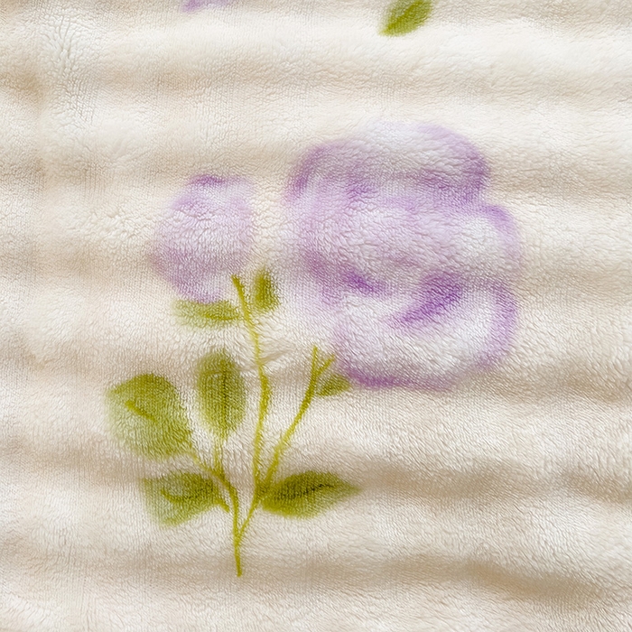 91家纺网 家纺一手货源 找家纺 宜家坊 2025新款泡泡绒牛奶绒立体印花四件套 田园生活