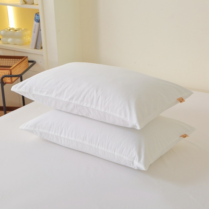 91家纺网 家纺一手货源 找家纺 （总）2025新款100%纯棉13376纯色喷气全棉磨毛枕套单件素色加厚保暖48*74单品枕套40*60cm