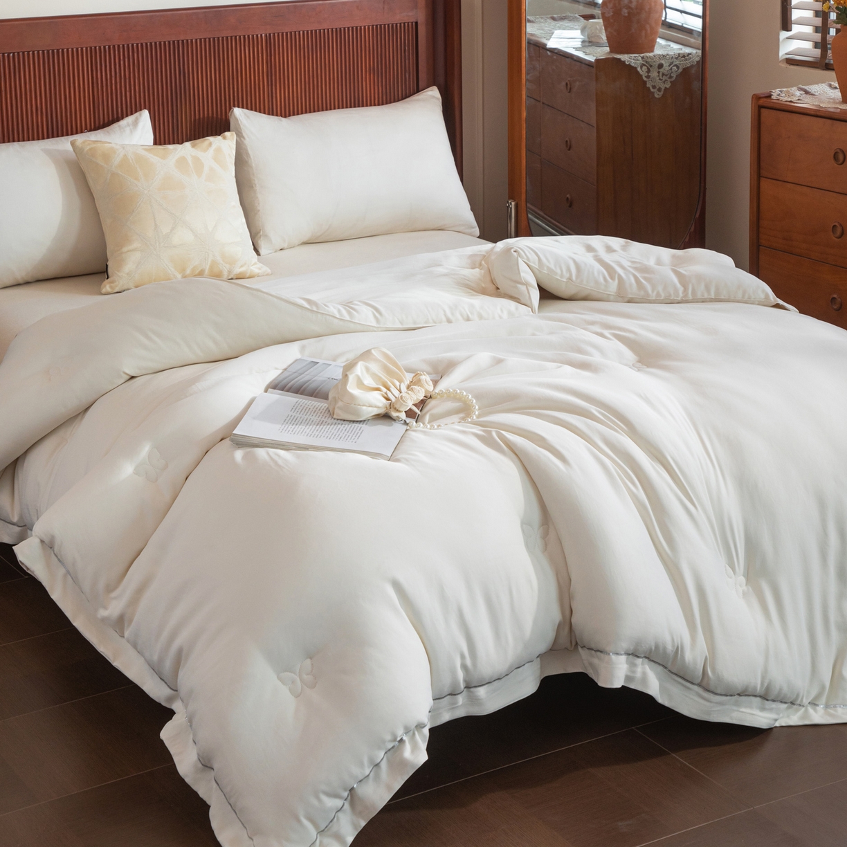 91家纺网 家纺一手货源 找家纺 （总）大世界被王 2025新款蚕蛹蛋白冬被被子被芯