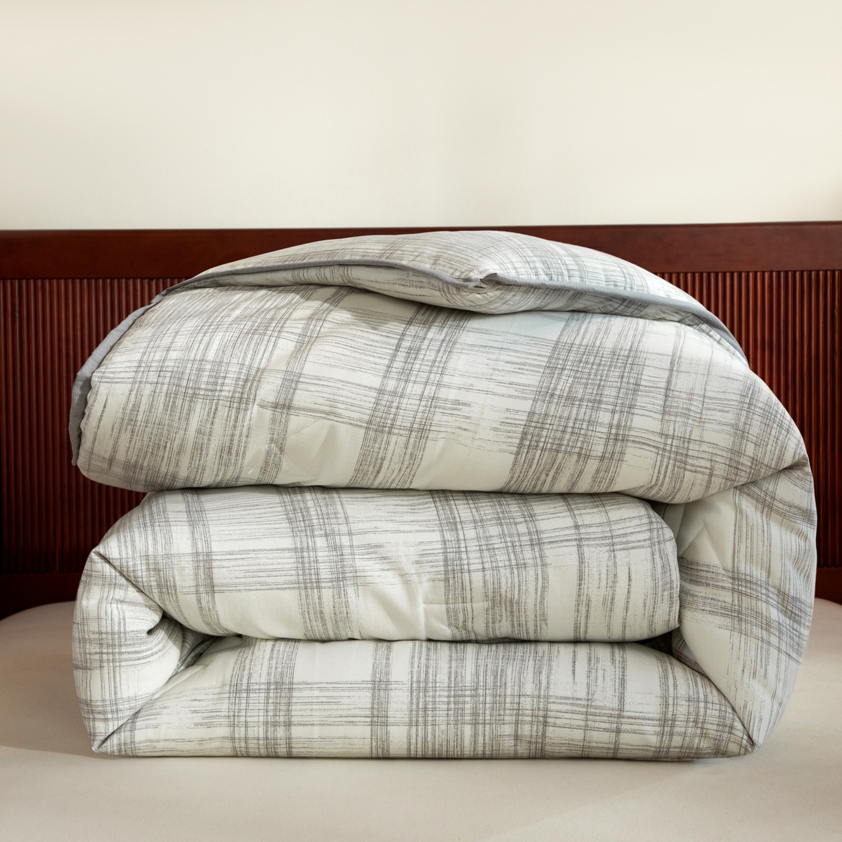 91家纺网 家纺一手货源 找家纺 大世界被王 2025新款加厚羊绒蛋白冬被被子被芯 灰色羊绒蛋白