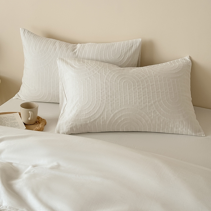 91家纺网 家纺一手货源 找家纺 （总）Mr.pig猪先生水洗棉 2025新款特种色织提花四件套-丹麦系列