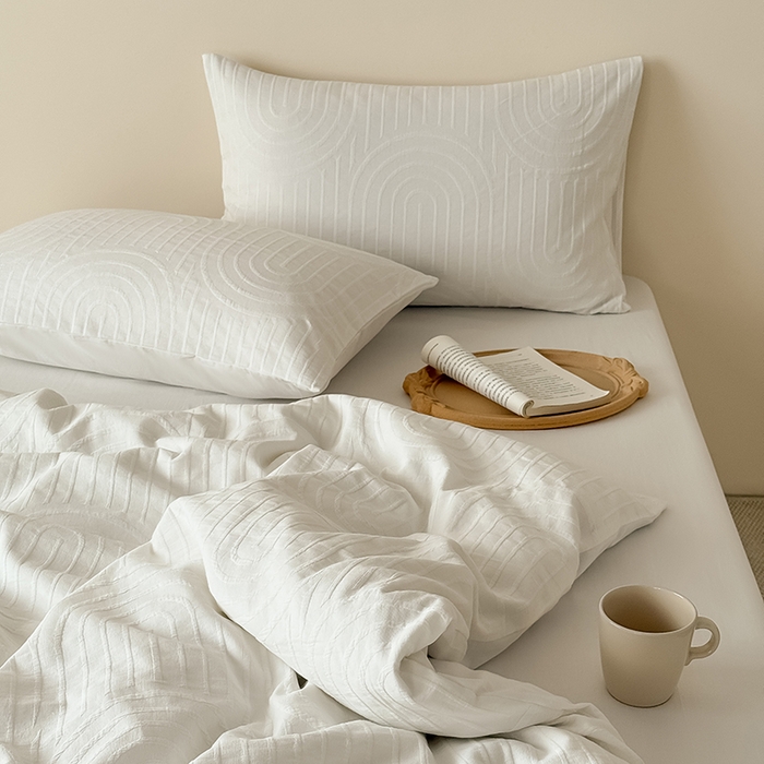 91家纺网 家纺一手货源 找家纺 （总）Mr.pig猪先生水洗棉 2025新款特种色织提花四件套-丹麦系列