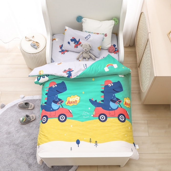 91家纺网 家纺一手货源 找家纺 （总）芭伯妮 2025新款幼儿园儿童被子大版活性套件