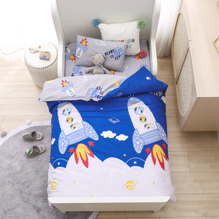 91家纺网 家纺一手货源 找家纺 （总）芭伯妮 2025新款幼儿园儿童被子大版活性套件