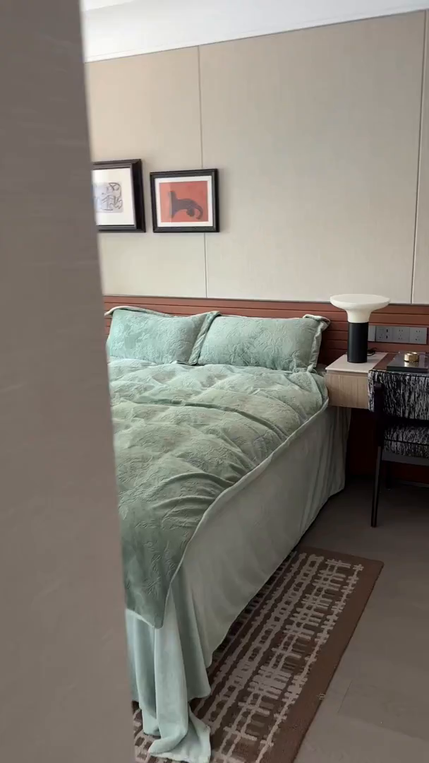 91家纺网 家纺一手货源 找家纺 三味舒屋 2025新款全消光雕花牛奶绒四件套-香榭丽 香榭丽绿