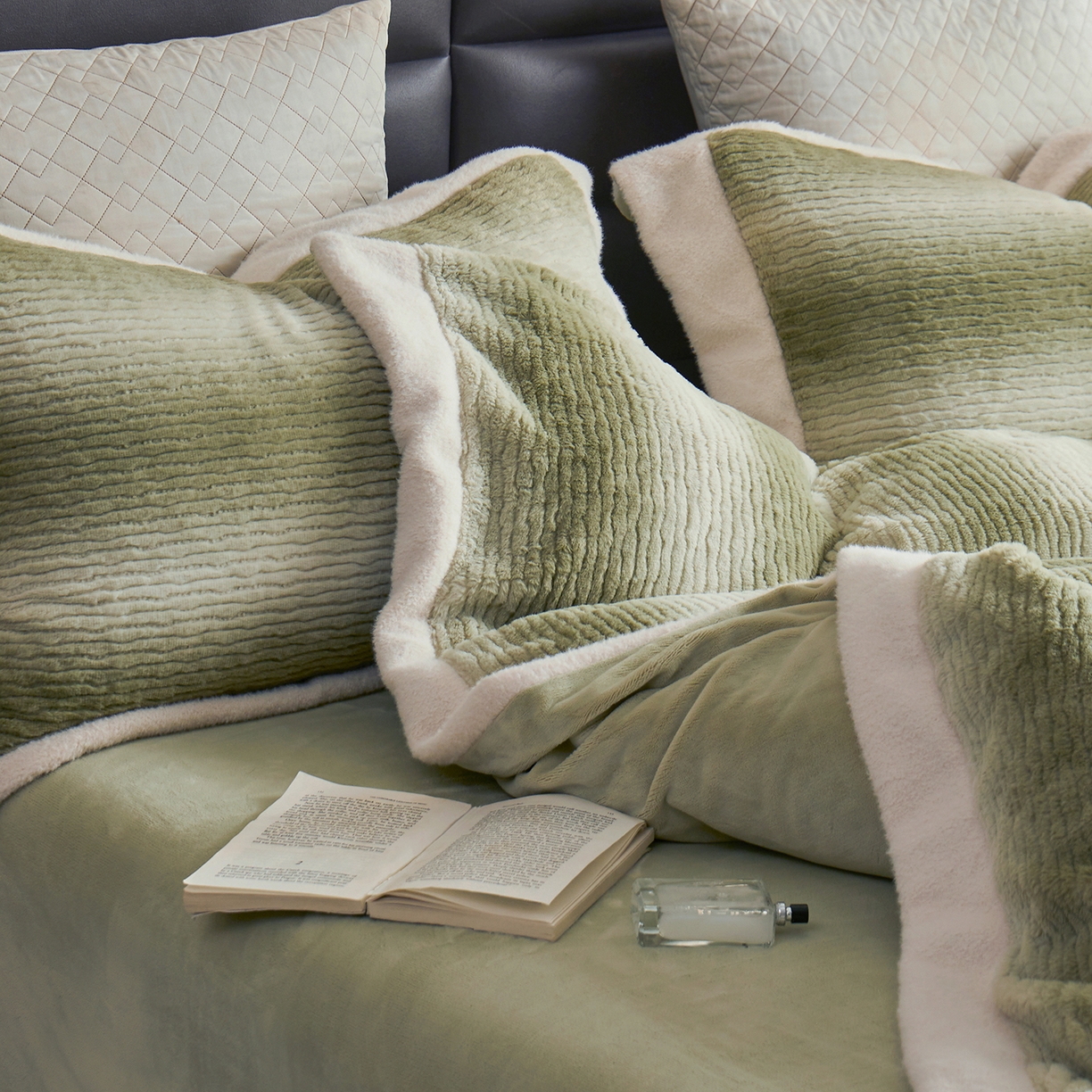 91家纺网 家纺一手货源 找家纺 （总）时亿家居 2025新款仿狐绒牛奶绒四件套-柔如系列