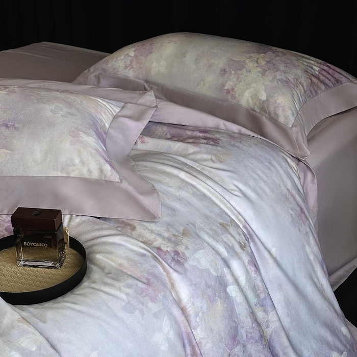 91家纺网 家纺一手货源 找家纺 （总）南泉坊 2025新款60支全棉纯棉数码印花磨毛四件套