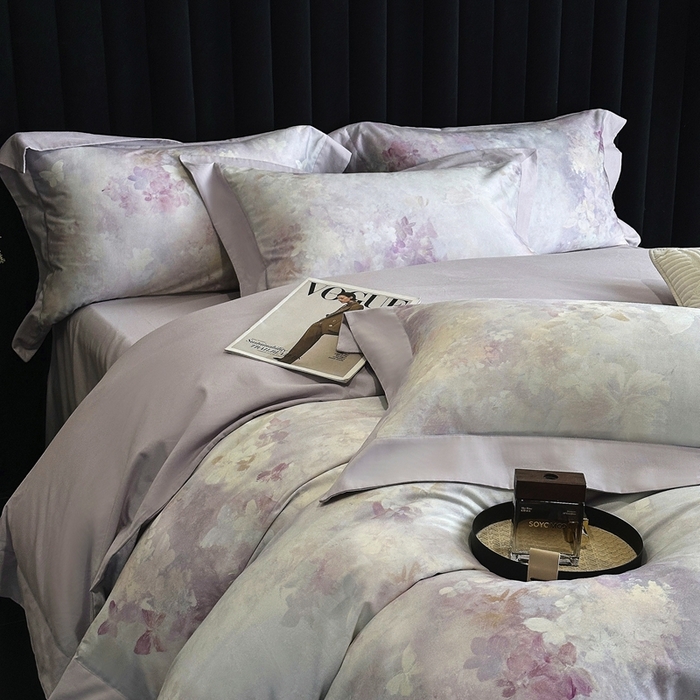 91家纺网 家纺一手货源 找家纺 （总）南泉坊 2025新款60支全棉纯棉数码印花磨毛四件套