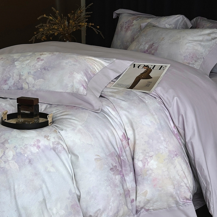 91家纺网 家纺一手货源 找家纺 （总）南泉坊 2025新款60支全棉纯棉数码印花磨毛四件套