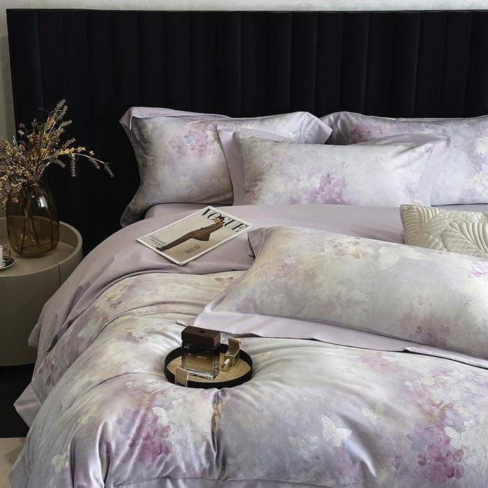 91家纺网 家纺一手货源 找家纺 （总）南泉坊 2025新款60支全棉纯棉数码印花磨毛四件套