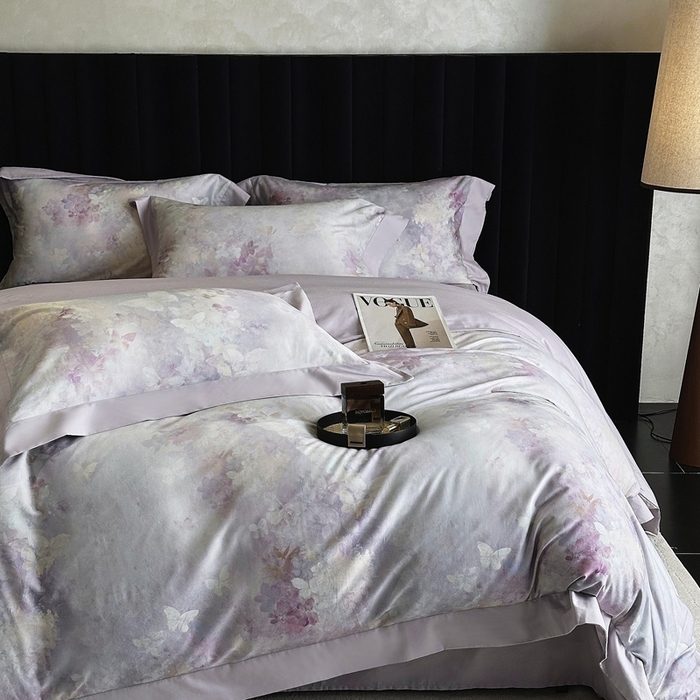 91家纺网 家纺一手货源 找家纺 （总）南泉坊 2025新款60支全棉纯棉数码印花磨毛四件套