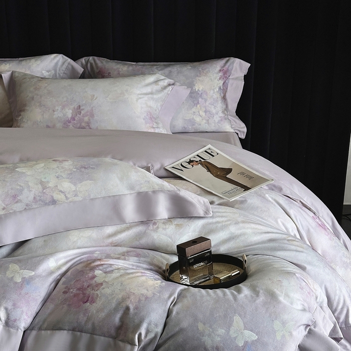 91家纺网 家纺一手货源 找家纺 （总）南泉坊 2025新款60支全棉纯棉数码印花磨毛四件套