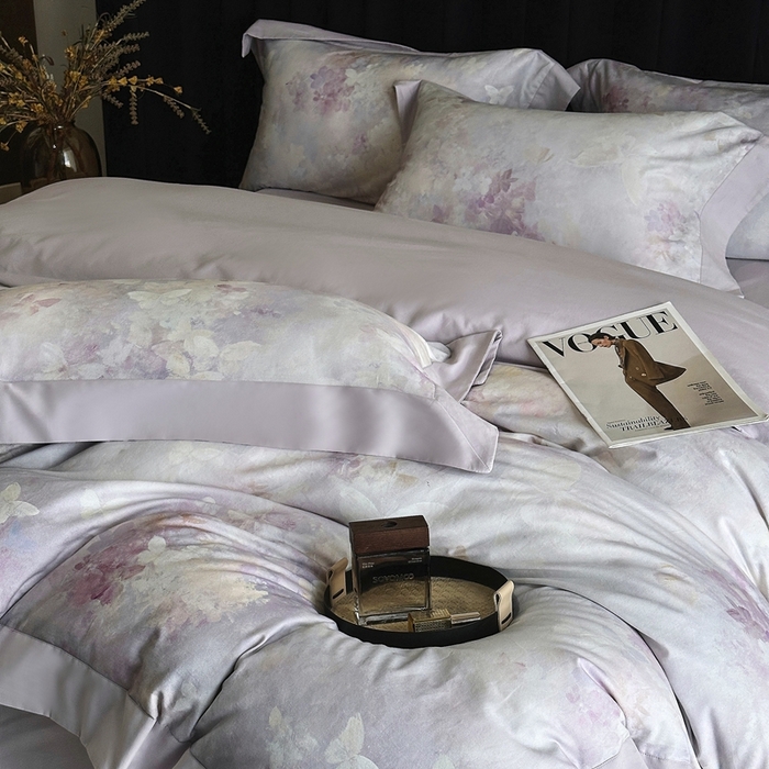 91家纺网 家纺一手货源 找家纺 （总）南泉坊 2025新款60支全棉纯棉数码印花磨毛四件套