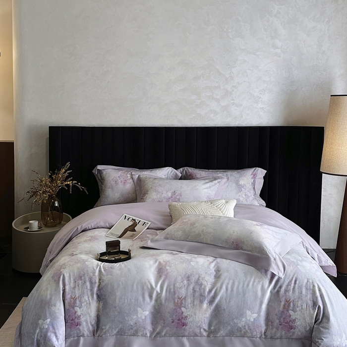 91家纺网 家纺一手货源 找家纺 （总）南泉坊 2025新款60支全棉纯棉数码印花磨毛四件套