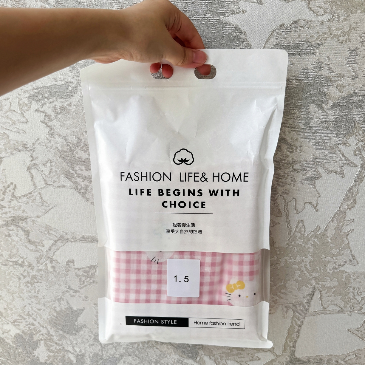 91家纺网 家纺一手货源 找家纺 （总）昕科 2025新款A类母婴级-全棉双层纱双人长枕套 （不含芯）