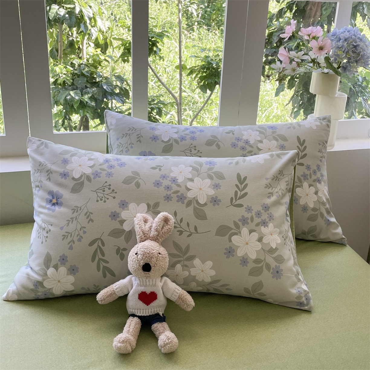 91家纺网 家纺一手货源 找家纺 本制 2025秋冬新款全棉混纺磨毛印花四件套 春熙-逍遥游