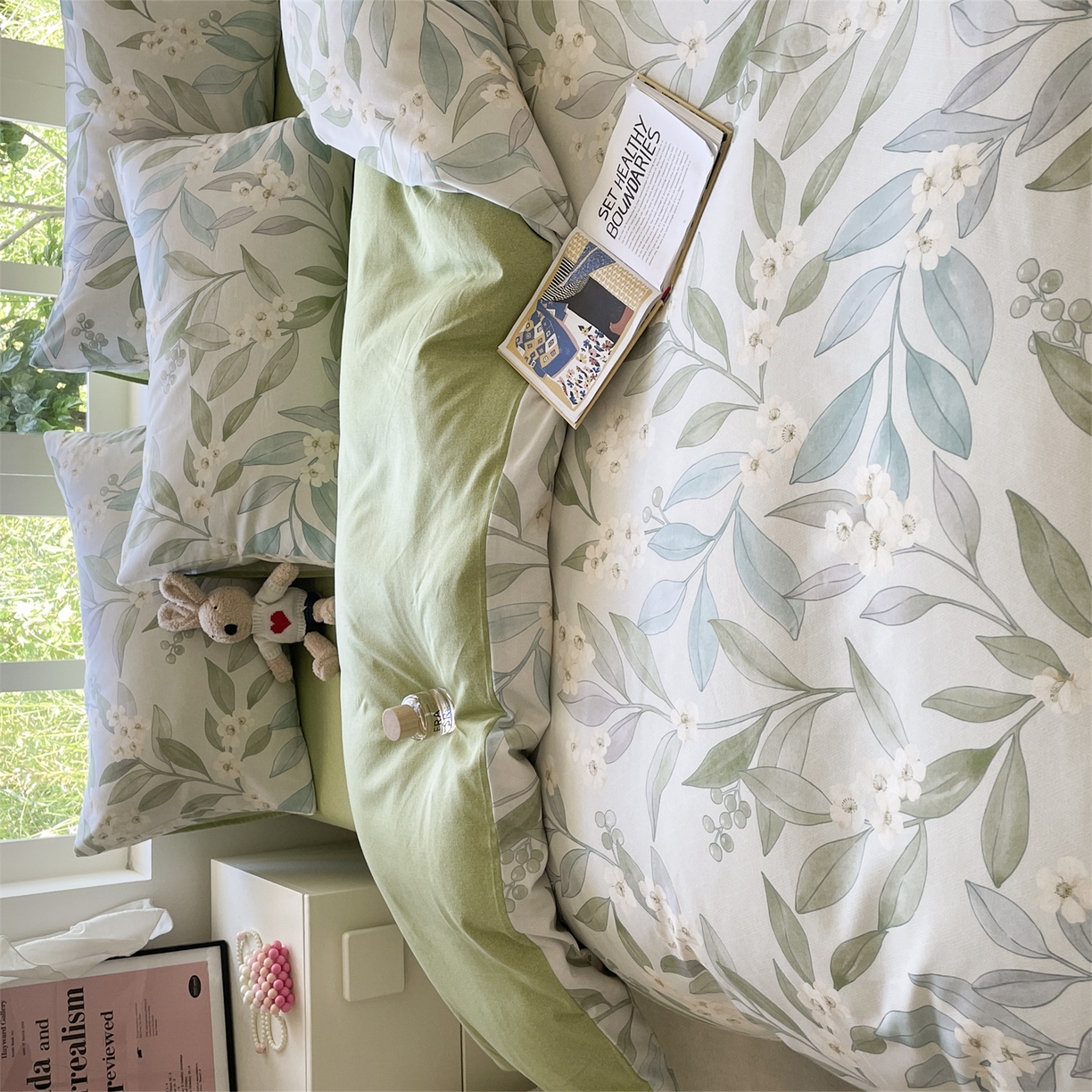 91家纺网 家纺一手货源 找家纺 本制 2025秋冬新款全棉混纺磨毛印花四件套 绿野仙踪-逍遥游