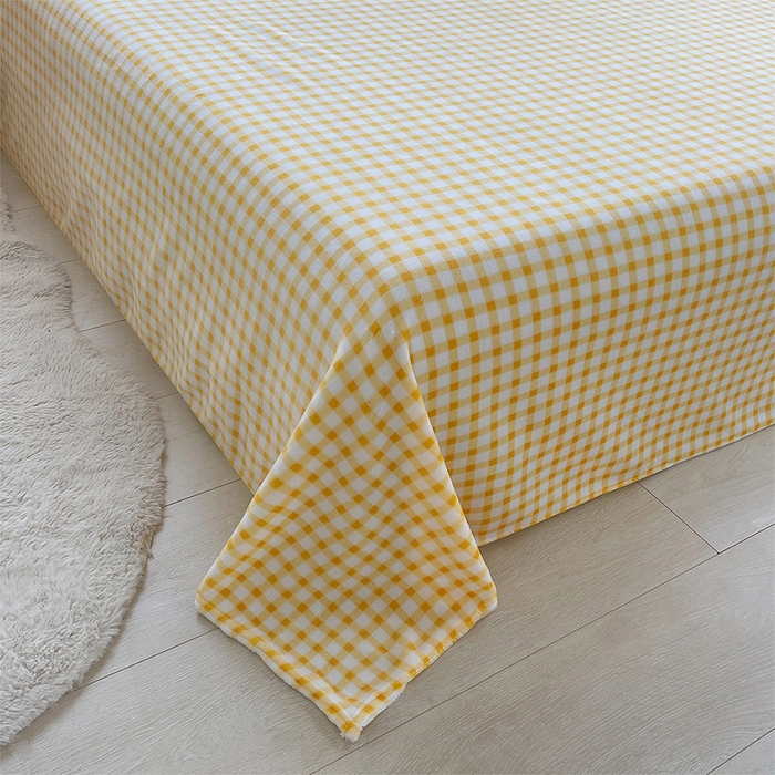 91家纺网 家纺一手货源 找家纺 炫拼家纺 2025新款亲肤舒适韩版高克重牛奶绒花边四件套-奶盐 奶盐-觅光里