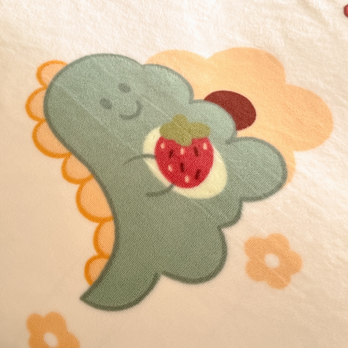 91家纺网 家纺一手货源 找家纺 金盛纺 2025新款高克重牛奶绒印花系列四件套(可定制) 萌萌哒