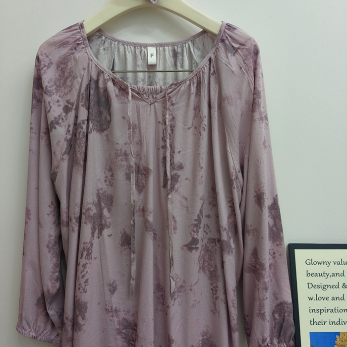 91家纺网 家纺一手货源 找家纺 妍景家居生活馆 2025新款亲肤舒适绵绸套装 云山紫