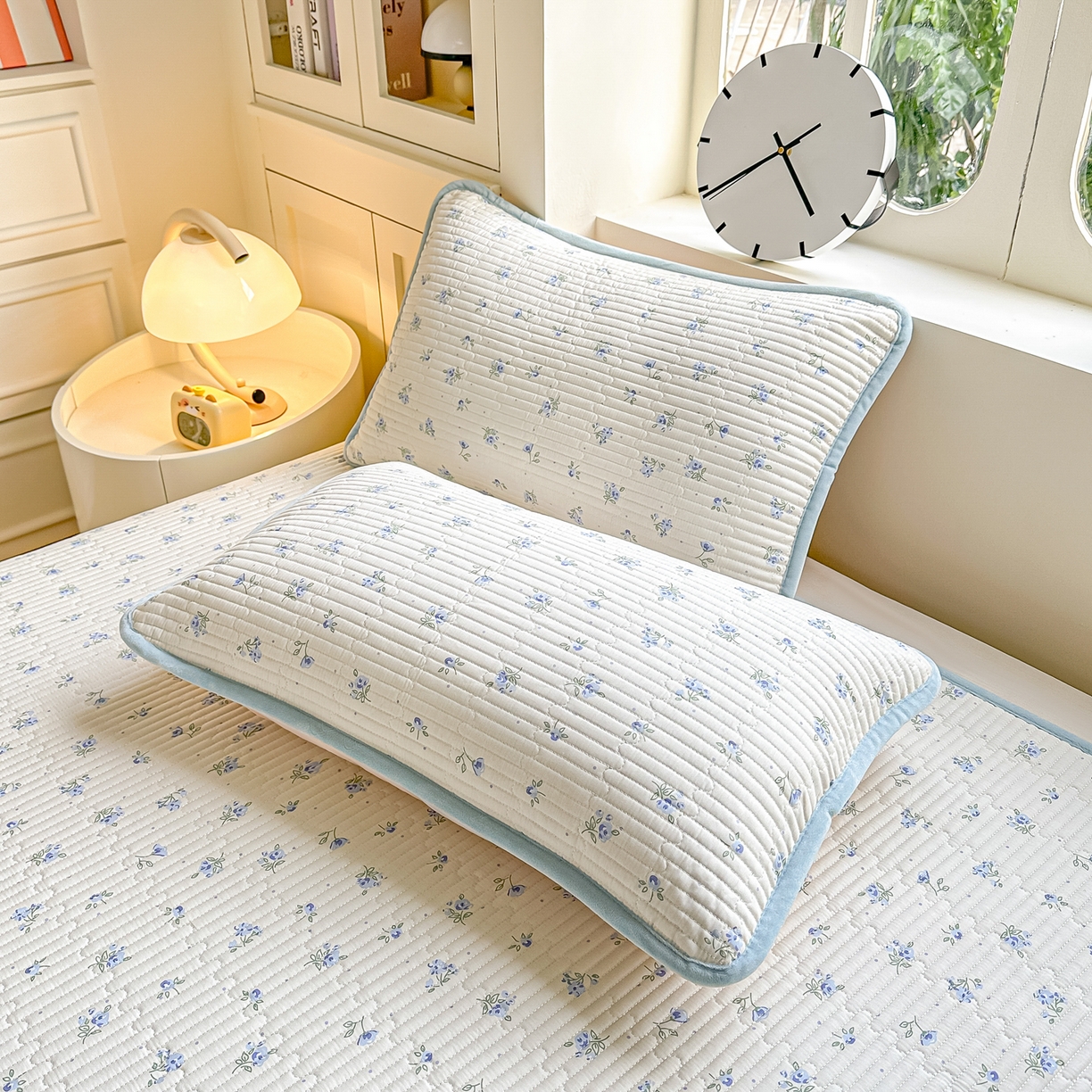 91家纺网 家纺一手货源 找家纺 橘夏家纺 2025新款A全棉B宝宝绒版双面多功能夹棉加厚床盖炕盖三件套学生婴儿床垫盖毯褥子四季通用（含买家秀） 慕心兰