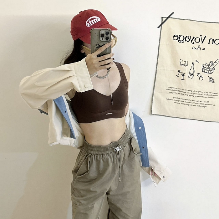 91家纺网 家纺一手货源 找家纺 （总）妍景家居生活馆 2025新款亲肤舒适暖肌提拉软支撑背心