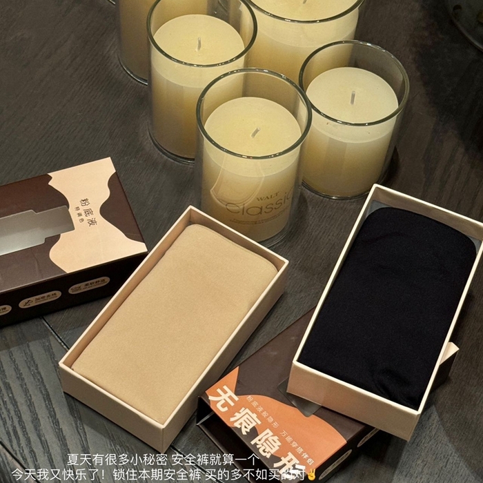 91家纺网 家纺一手货源 找家纺 妍景家居生活馆 2025新款亲肤舒适溶肌粉底液温感蛋白安全裤 组合图仅供参考不可下单