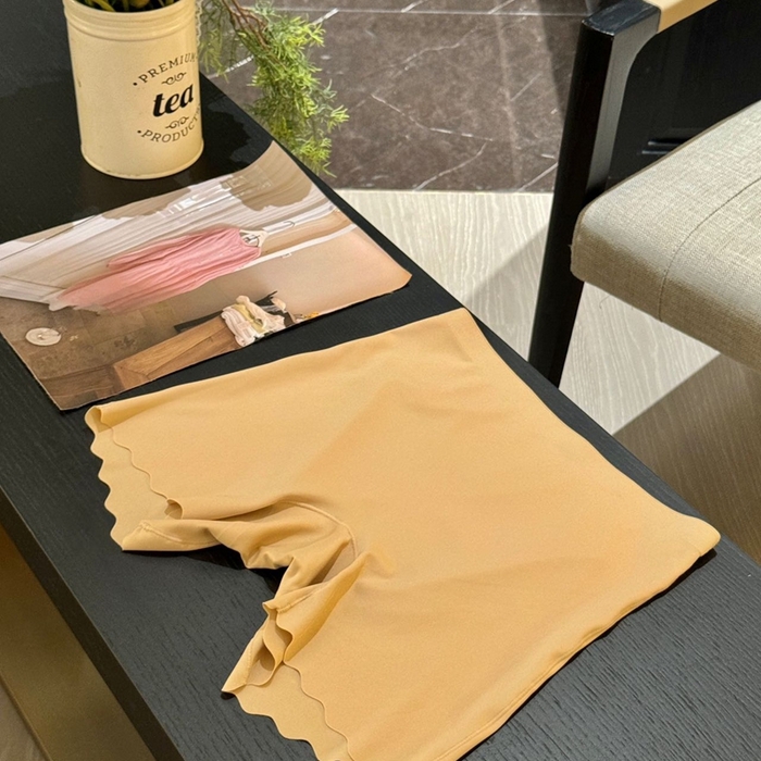 91家纺网 家纺一手货源 找家纺 妍景家居生活馆 2025新款亲肤舒适溶肌粉底液温感蛋白安全裤 粉底肤