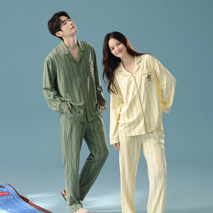 91家纺网 家纺一手货源 找家纺 （总）妍景家居生活馆 2025新款亲肤舒适新疆棉-情侣款波浪款