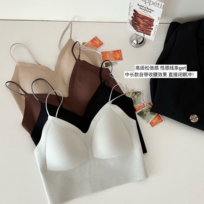 91家纺网 家纺一手货源 找家纺 （总）妍景家居生活馆 2025新款亲肤舒适钻石肩带美背