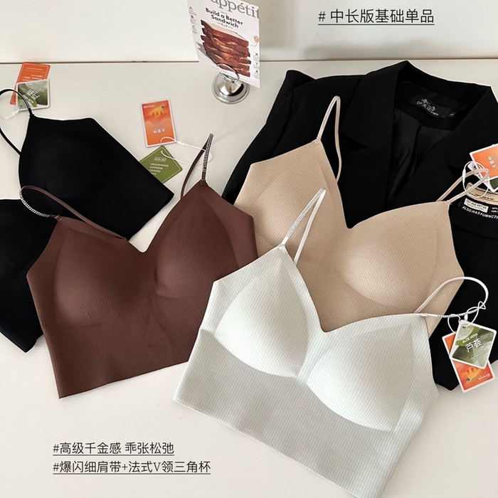 91家纺网 家纺一手货源 找家纺 妍景家居生活馆 2025新款亲肤舒适钻石肩带美背 组合图仅供参考不可下单