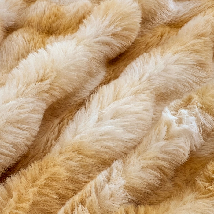 91家纺网 家纺一手货源 找家纺 梦舒羽 2025新款兔毛绒水晶绒床垫保护罩牛奶绒床垫床单罩单件床裙单品床裙 兔毛绒泡泡-梦幻奶咖