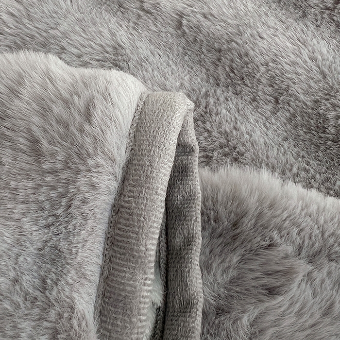 91家纺网 家纺一手货源 找家纺 梦舒羽 2025新款兔毛绒水晶绒床垫保护罩牛奶绒床垫床单罩单件床裙单品床裙 兔毛绒泡泡-烟雨灰