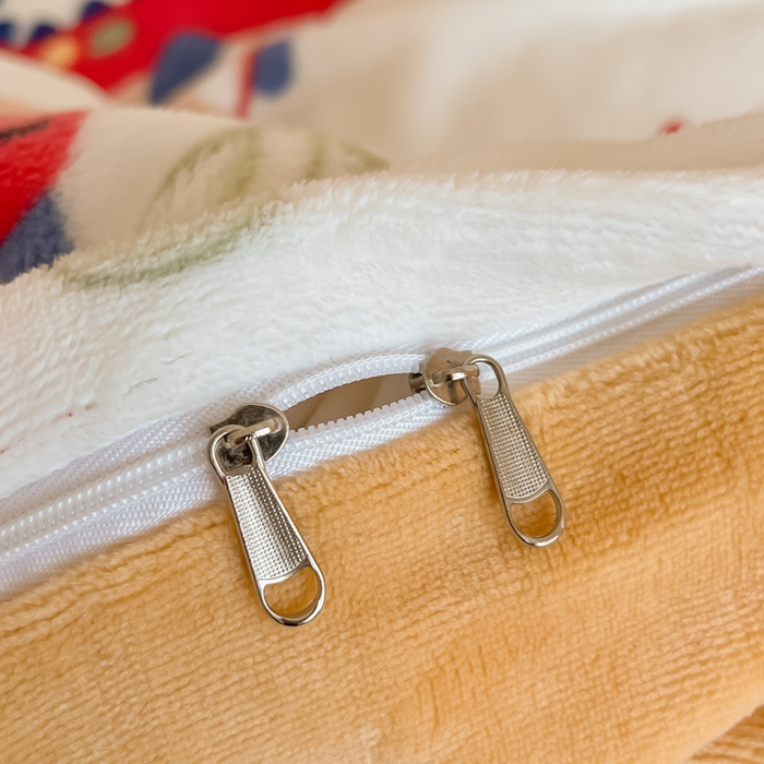 91家纺网 家纺一手货源 找家纺 金盛纺 2025新款高克重牛奶绒印花系列单被套(可定制) 侏罗纪