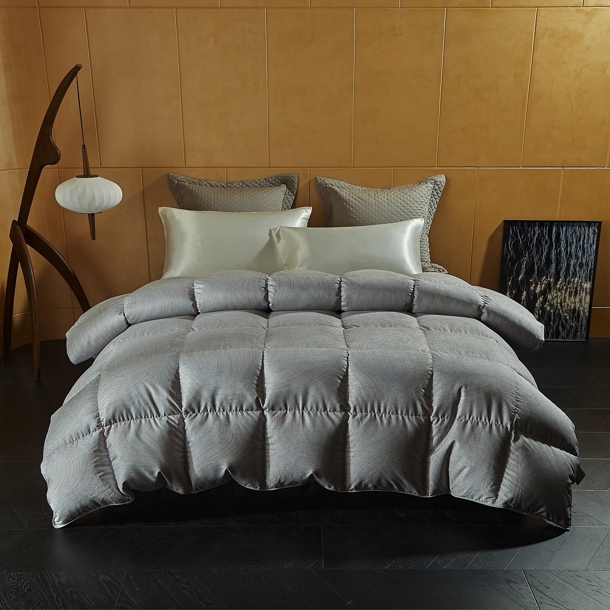 91家纺网 家纺一手货源 找家纺 暖羽屋羽绒馆 2025新款95白鹅绒被芯拉斐尔羽绒被子加厚冬被双人2米春秋被 婚庆鹅绒被 X 迷幻梦境