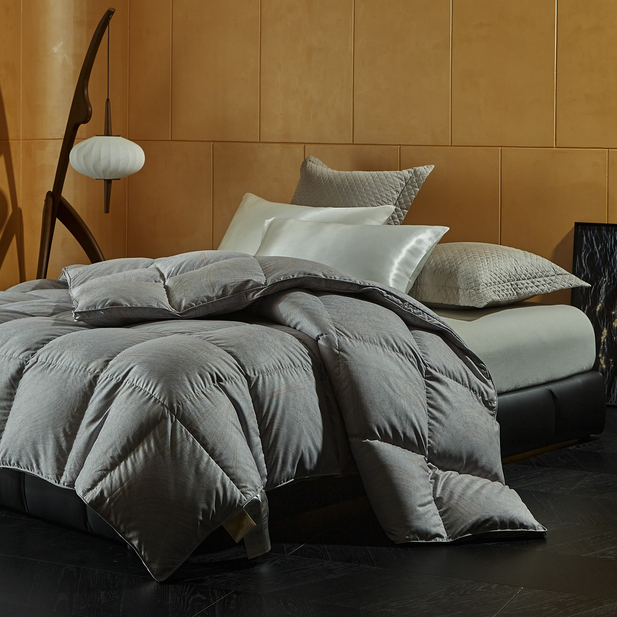 91家纺网 家纺一手货源 找家纺 暖羽屋羽绒馆 2025新款95白鹅绒被芯拉斐尔羽绒被子加厚冬被双人2米春秋被 婚庆鹅绒被 X 迷幻梦境