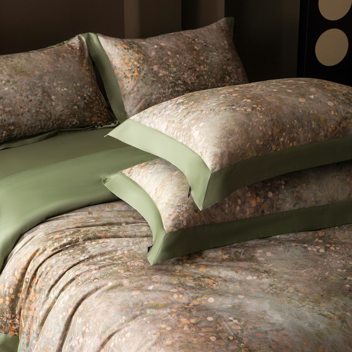 91家纺网 家纺一手货源 找家纺 洺兰家居 2025新款100支全棉新疆棉单拼角工艺款四件套长绒棉贴边床单床笠床上用品套件专（控价标准275加大285床笠275） 罗森