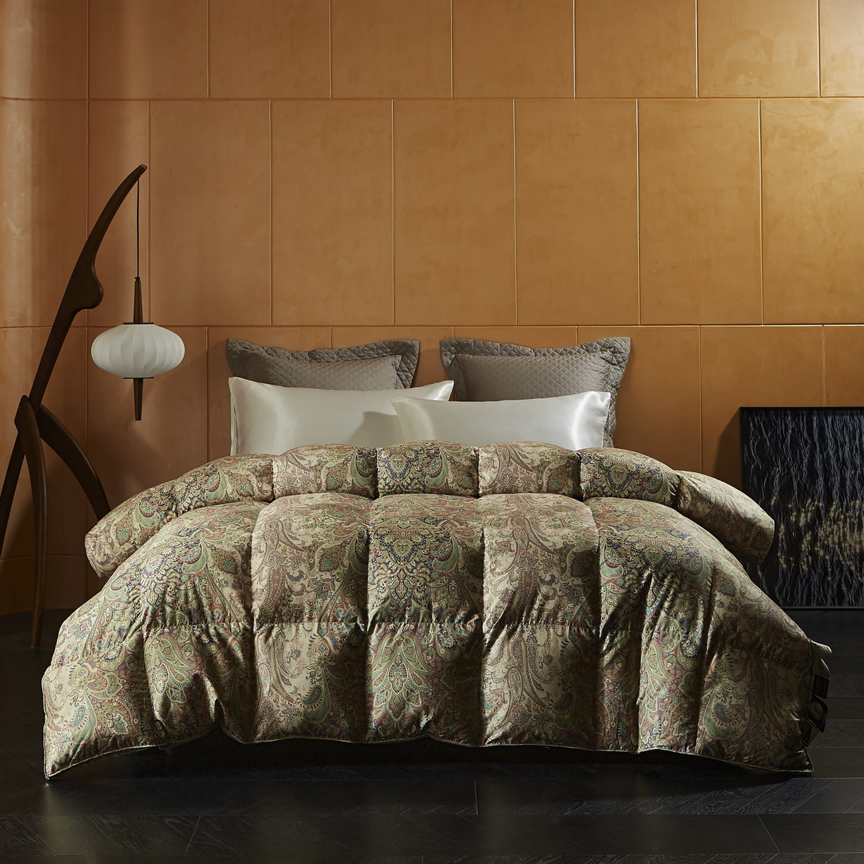 91家纺网 家纺一手货源 找家纺 暖羽屋羽绒馆 2025新款国标95鸭绒被子 风情春秋被 羽绒被 婚庆羽绒被芯 双人加厚冬被 H 佩丽丝