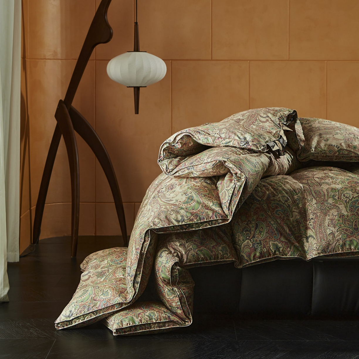 91家纺网 家纺一手货源 找家纺 暖羽屋羽绒馆 2025新款国标95鸭绒被子 风情春秋被 羽绒被 婚庆羽绒被芯 双人加厚冬被 H 佩丽丝