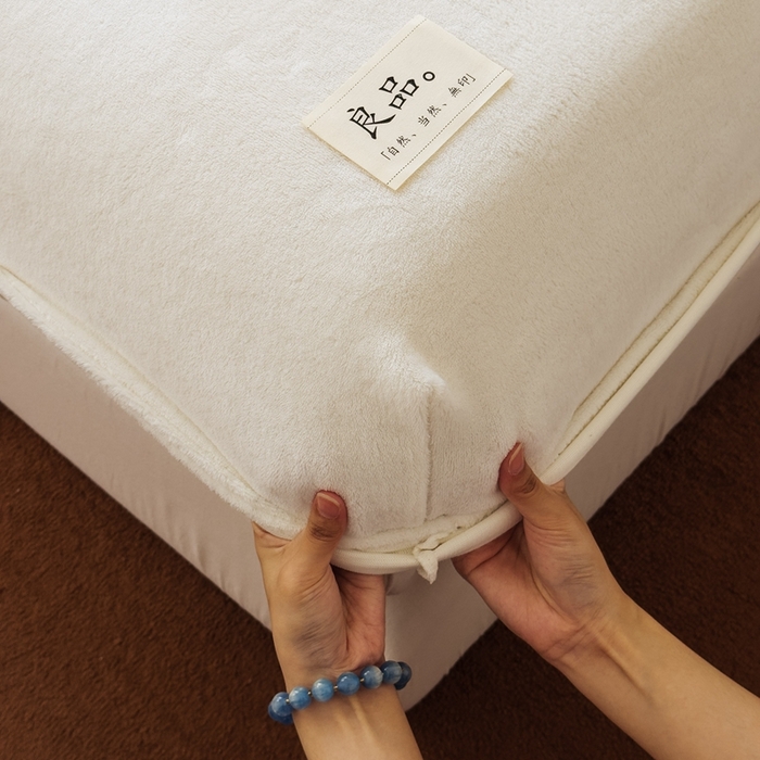 91家纺网 家纺一手货源 找家纺 （总）857家居 2025新款高克重牛奶绒床单床笠系列