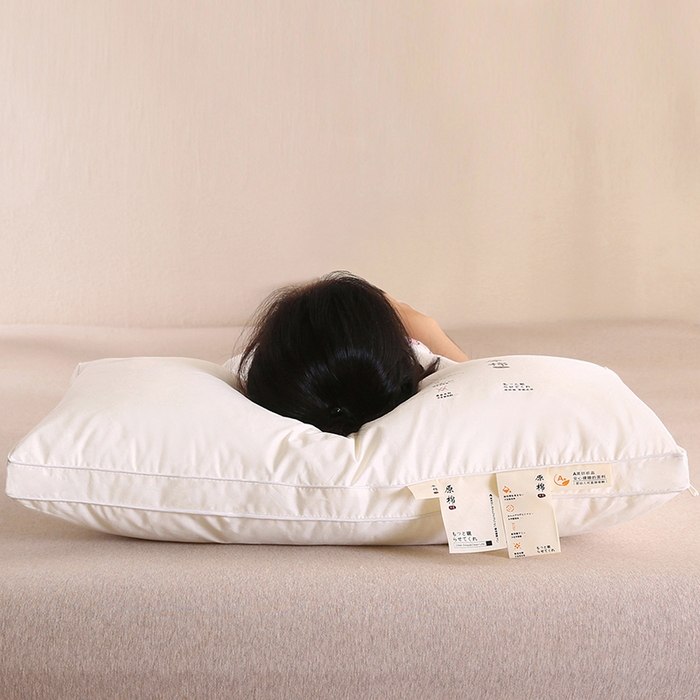 91家纺网 家纺一手货源 找家纺 （总）怡薇格枕芯 2025新款本色全棉原棉枕头枕芯