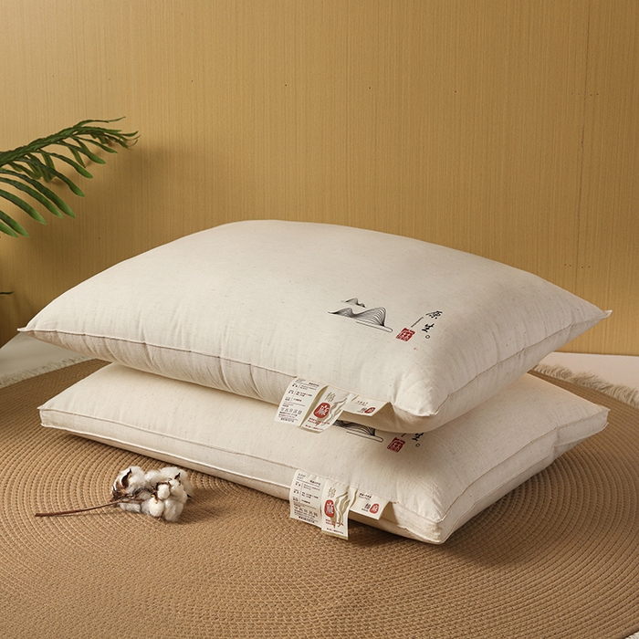 91家纺网 家纺一手货源 找家纺 （总）怡薇格枕芯 2025新款棉麻枕头枕芯