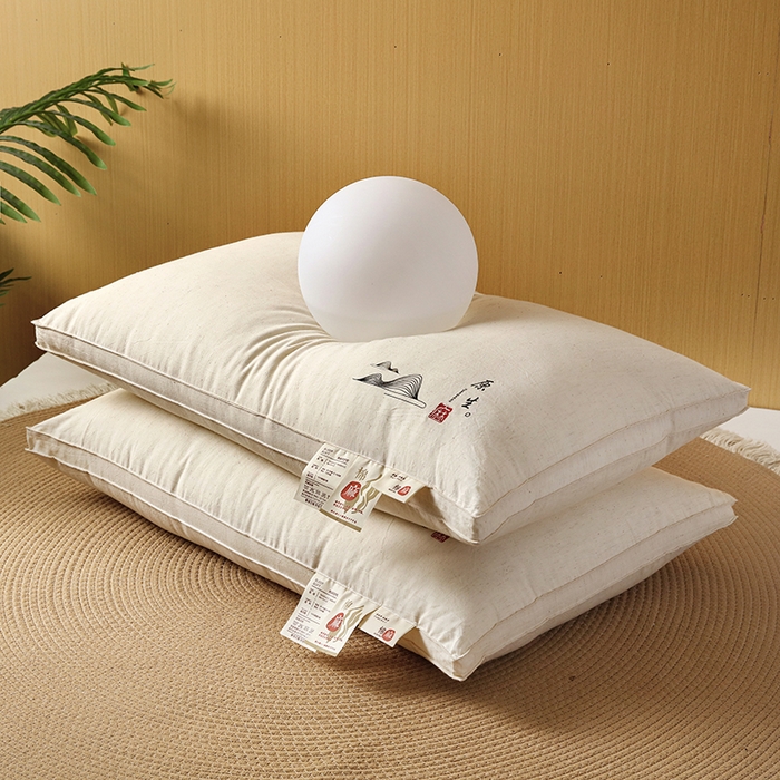 91家纺网 家纺一手货源 找家纺 （总）怡薇格枕芯 2025新款棉麻枕头枕芯