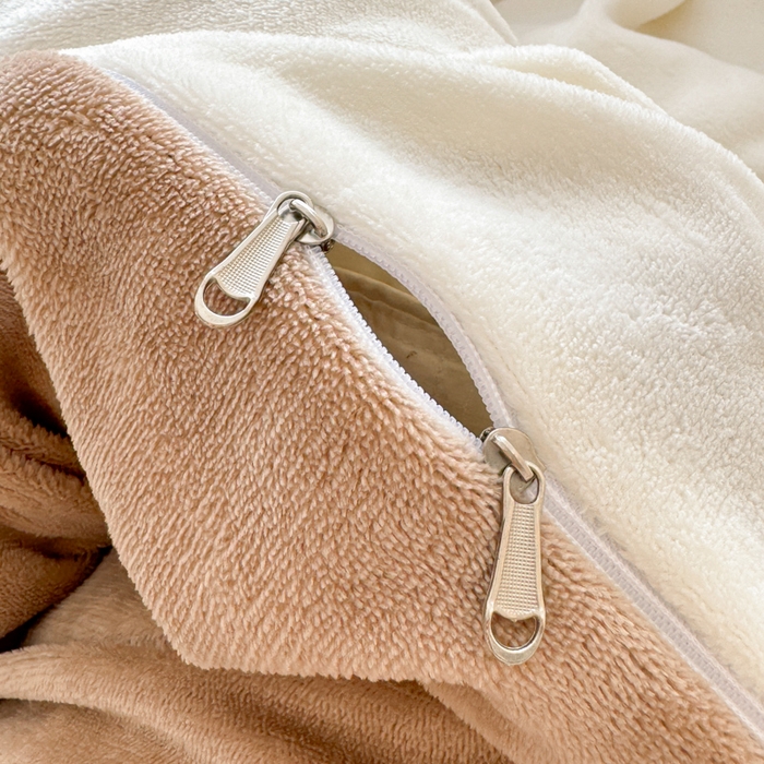 91家纺网 家纺一手货源 找家纺 懒猫家纺 2025新款牛奶绒毛巾绣四件套 美好熊熊