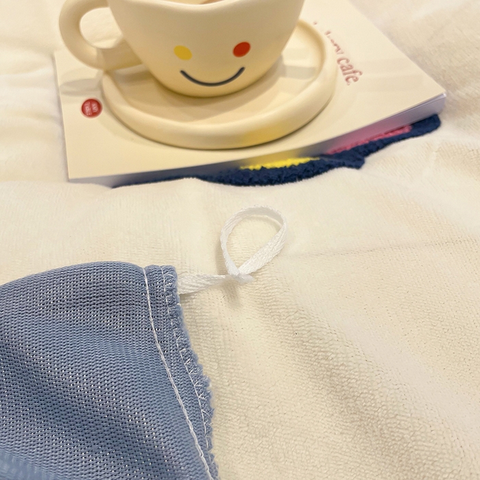 91家纺网 家纺一手货源 找家纺 懒猫家纺 2025新款牛奶绒毛巾绣四件套 萌宠