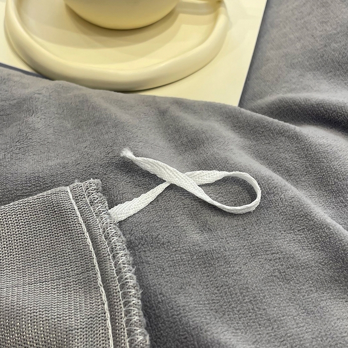 91家纺网 家纺一手货源 找家纺 懒猫家纺 2025新款牛奶绒毛巾绣四件套 小木马