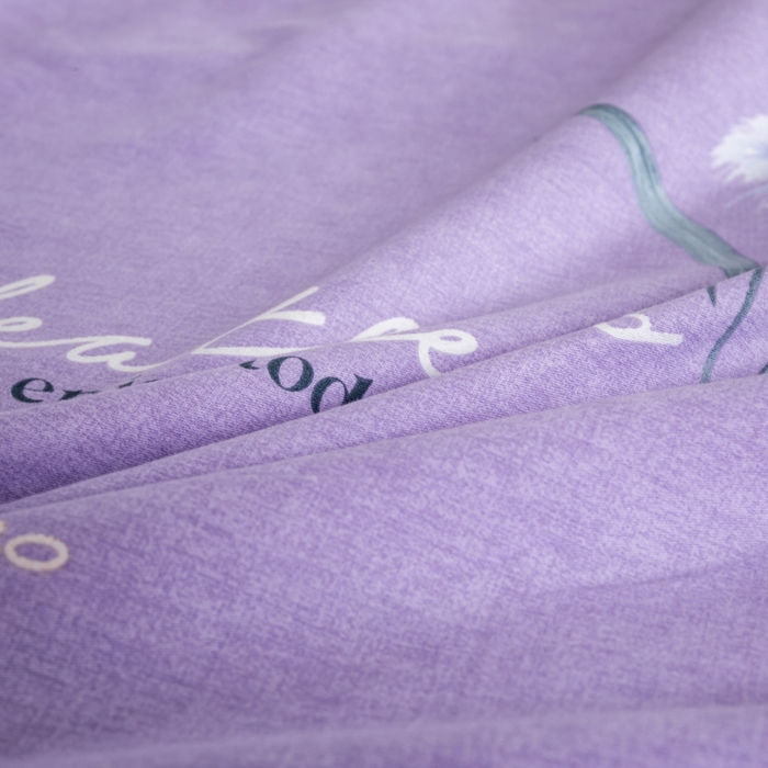 91家纺网 家纺一手货源 找家纺 威布斯家居 2025年9月更新全棉磨毛四件套 D绒绒随风-紫