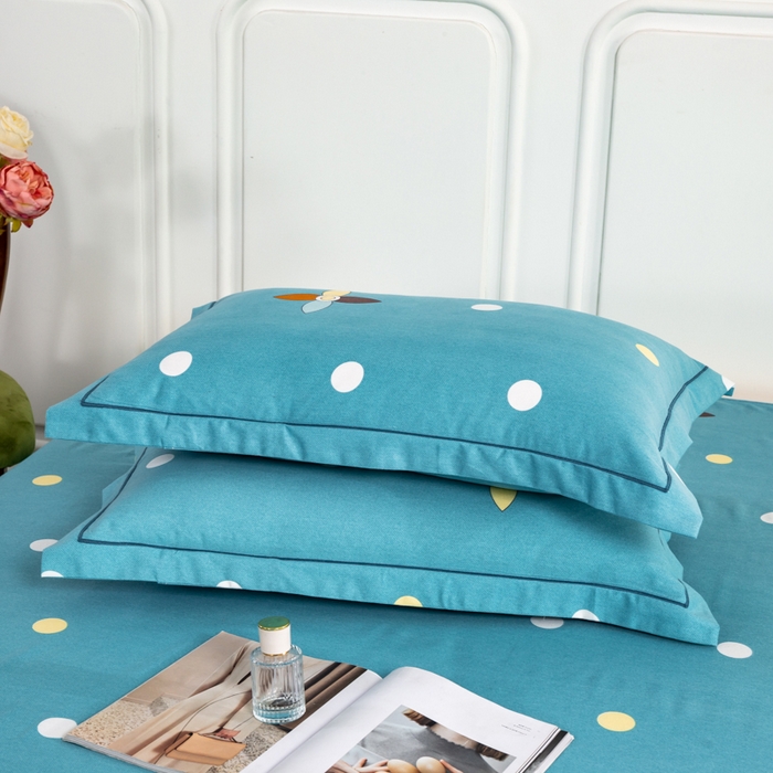 91家纺网 家纺一手货源 找家纺 威布斯家居 2025年9月更新全棉磨毛四件套 D釉彩清韵-兰