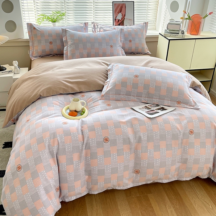 91家纺网 家纺一手货源 找家纺 威布斯家居 2025年9月更新全棉磨毛四件套 阿拉斯加 灰